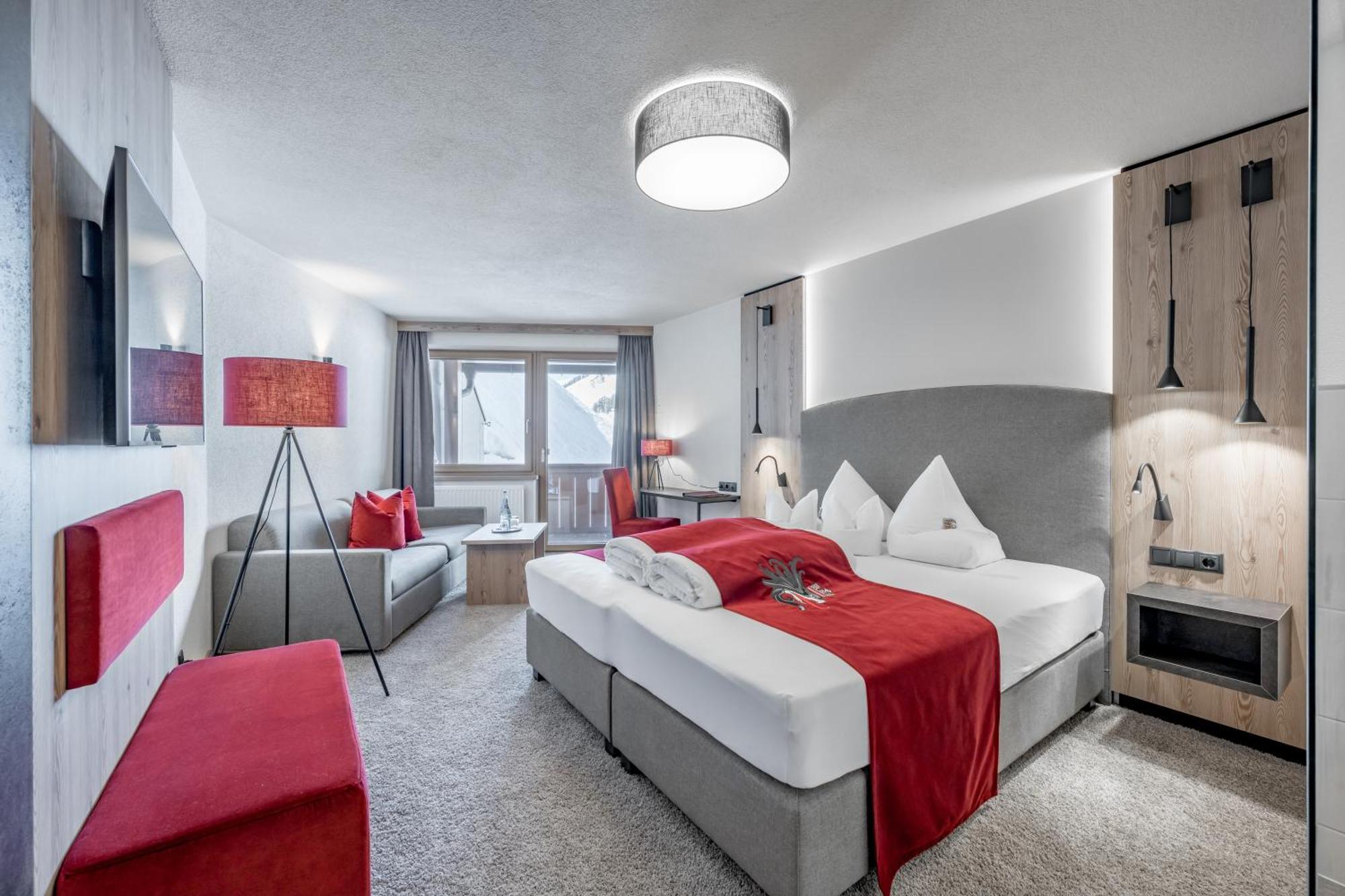 Burghotel Alpengluehn Obergurgl Quarto foto