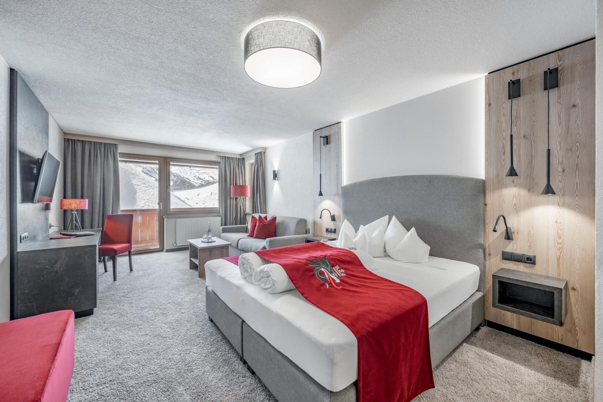 Burghotel Alpengluehn Obergurgl Quarto foto